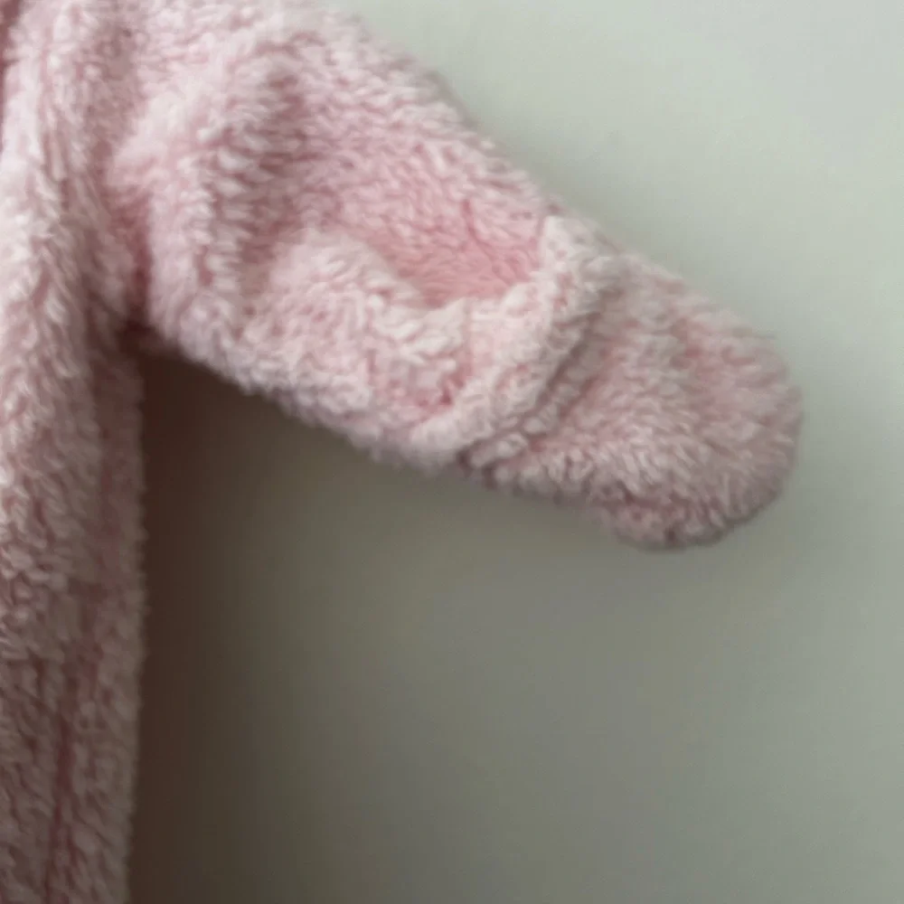 Carter's Soft Pink Fleece Footed Coverall newborn